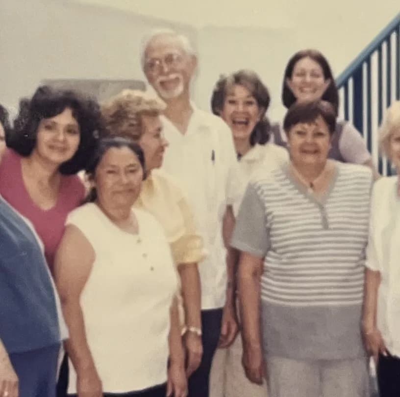 Fotografía de grupo durante una formación
